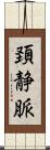 頚静脈 Scroll