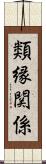 類縁関係 Scroll