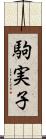 駒実子 Scroll