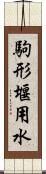 駒形堰用水 Scroll