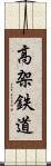 高架鉄道 Scroll