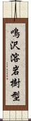 鳴沢溶岩樹型 Scroll