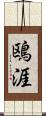 鴎涯 Scroll