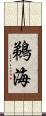 鵜海 Scroll