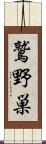 鷲野巣 Scroll