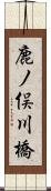 鹿ノ俣川橋 Scroll