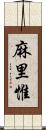 麻里惟 Scroll