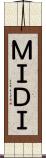 ＭＩＤＩ Scroll