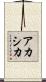 アカシカ Scroll