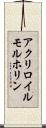アクリロイルモルホリン Scroll