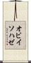 オビイソハゼ Scroll