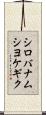 シロバナムシヨケギク Scroll