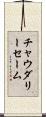 Choudary Saim Scroll