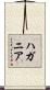 ハガニア Scroll