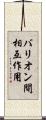 バリオン間相互作用 Scroll