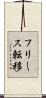フリース転移 Scroll