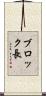 ブロック長 Scroll