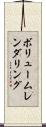 ボリュームレンダリング Scroll