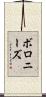 ボロニーズ Scroll