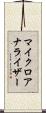マイクロアナライザー Scroll