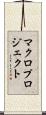 マクロ・プロジェクト Scroll