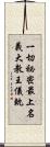 一切祕密最上名義大教王儀軌 Scroll