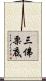 三佛栗底 Scroll