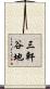 三軒谷地 Scroll