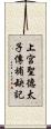 上宮聖德太子傳補缺記 Scroll