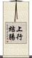 上行結腸 Scroll