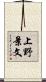 上野景文 Scroll