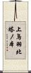 上鳥羽北塔ノ本 Scroll