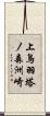 上鳥羽塔ノ森洲崎 Scroll