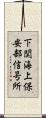 下関海上保安部信号所 Scroll