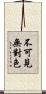 不可見無對色 Scroll