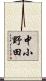 中小野田 Scroll
