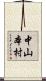 中山本村 Scroll