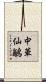 中華仙鶲 Scroll