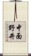 中面野井 Scroll