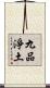 九品淨土 Scroll
