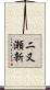 二又瀬新 Scroll