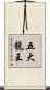 五大龍王 Scroll