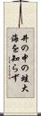 井の中の蛙大海を知らず Scroll