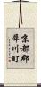 京都郡犀川町 Scroll