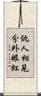 仇人相見，分外眼紅 Scroll