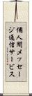 個人間メッセージ通信サービス Scroll