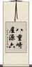 八重崎屋源六 Scroll