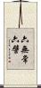 六無常六譬 Scroll