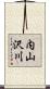 内山沢川 Scroll