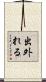 出外れる Scroll